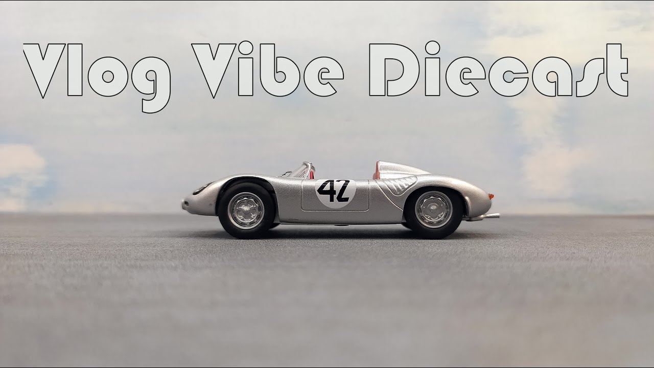 1/43 Scale Porsche 718 RS 60 Spyder Diecast Model Car || Adult Hobbies || EP-118