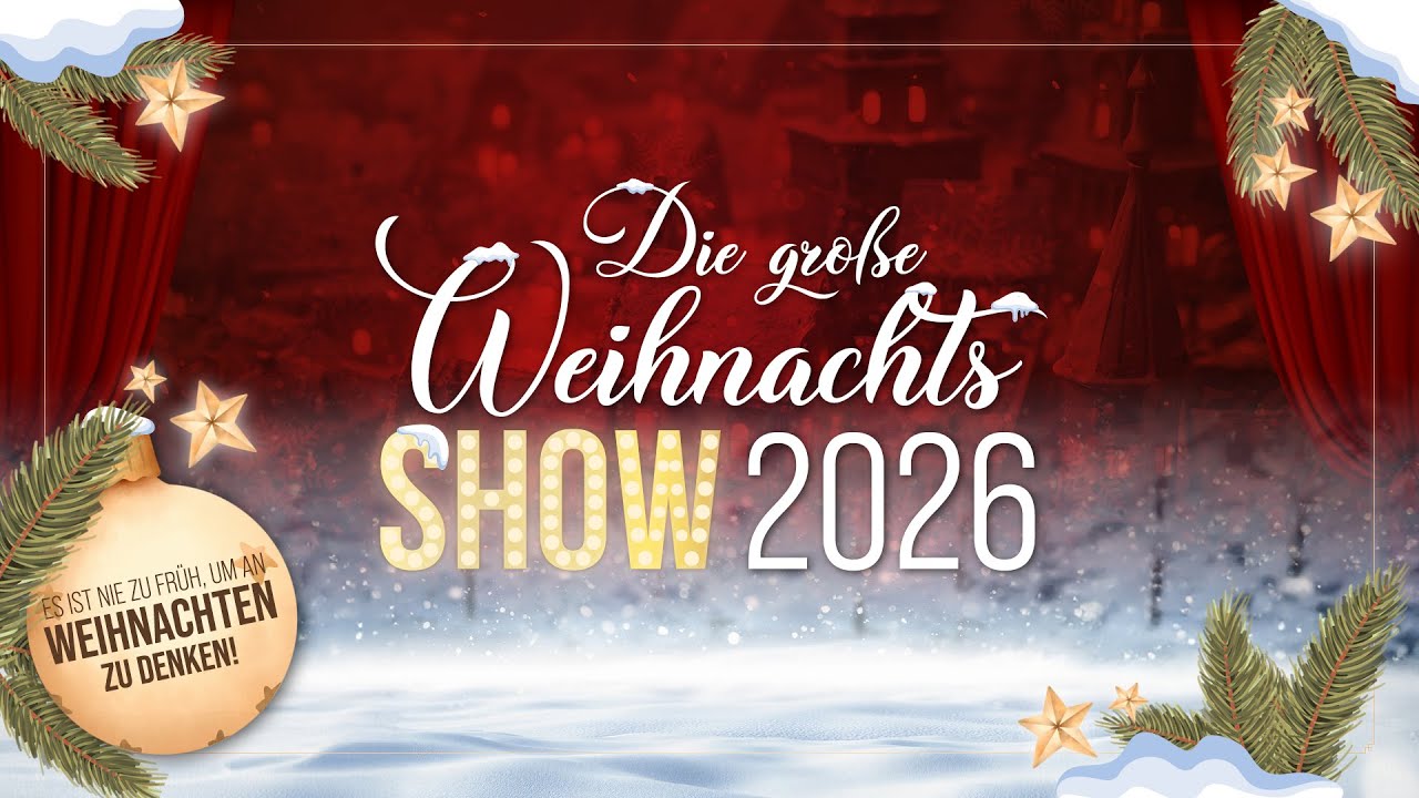 Trailer | Die Gro&szlig;e Weihnachtsshow 2026 | Stage School Hamburg | Musical & Theater | First Stage