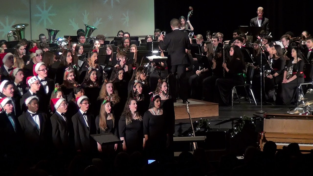 A Christmas Festival ... Leroy Anderson by Fenton Combined Bands & Choirs
