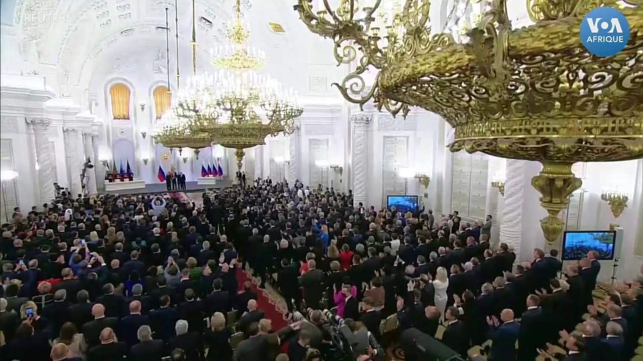 Le Kremlin ent&eacute;rine l'annexion de territoires ukrainiens conquis