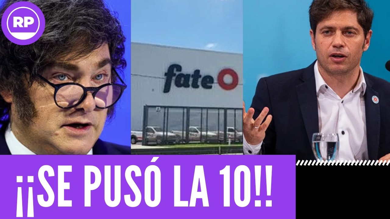 KICILLOF SE PUSO LA 10 Y LE DIO UN CACHETAZO A MILEI: “CONCILIACIÓN OBLIGATORIA”