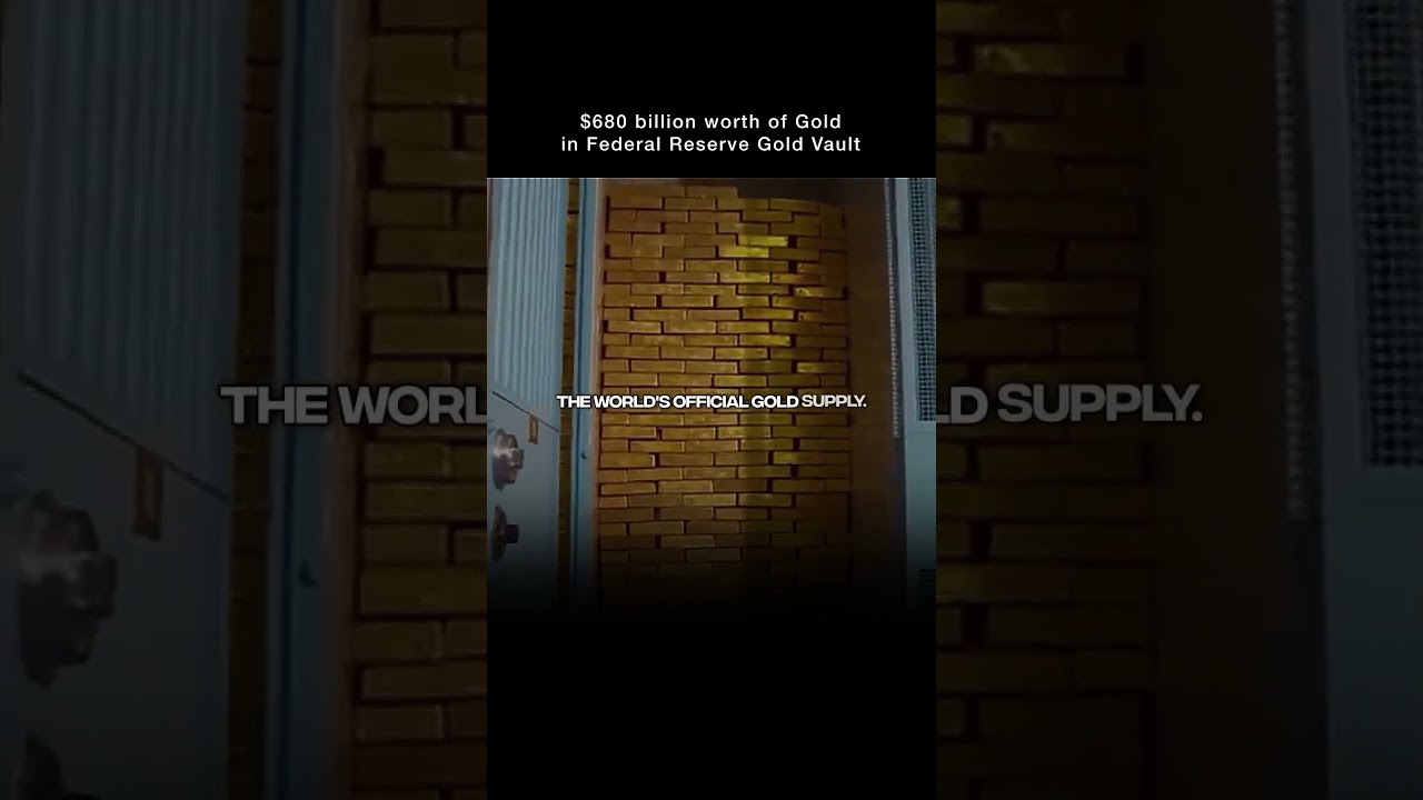 Federal Reserve Gold Vault in real life, New York City tour.