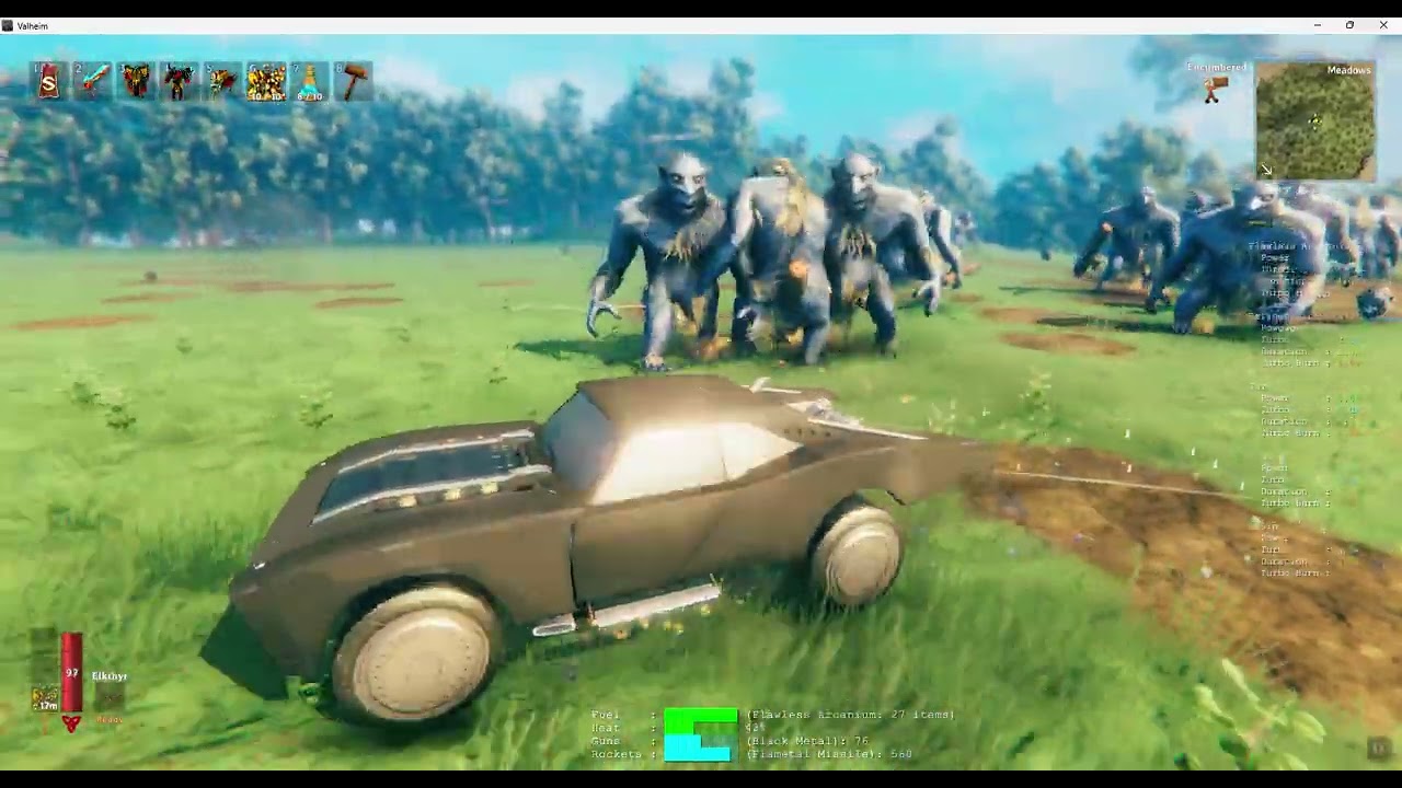 Valheim Modding Fun - Shawesome's Awesome Wagons