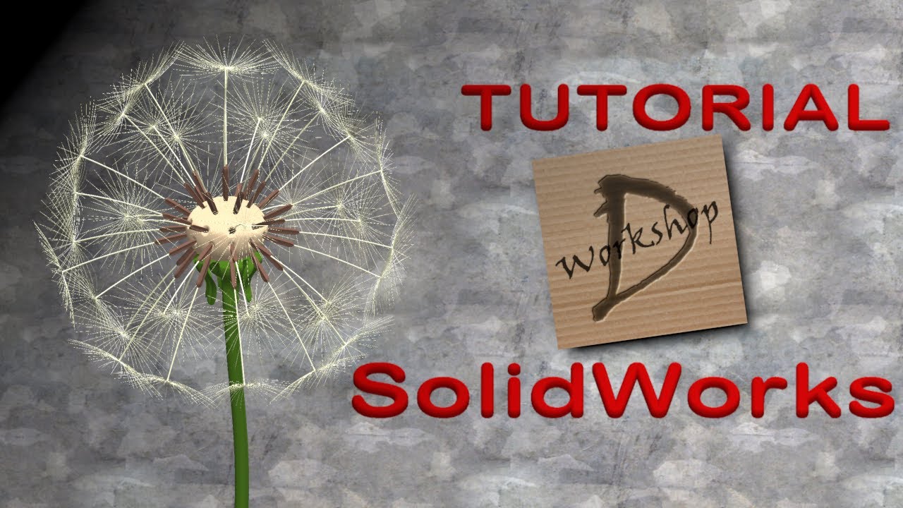 Boost Your imagination with SolidWorks. Viral Dandelion (over 100k views on linkedin)