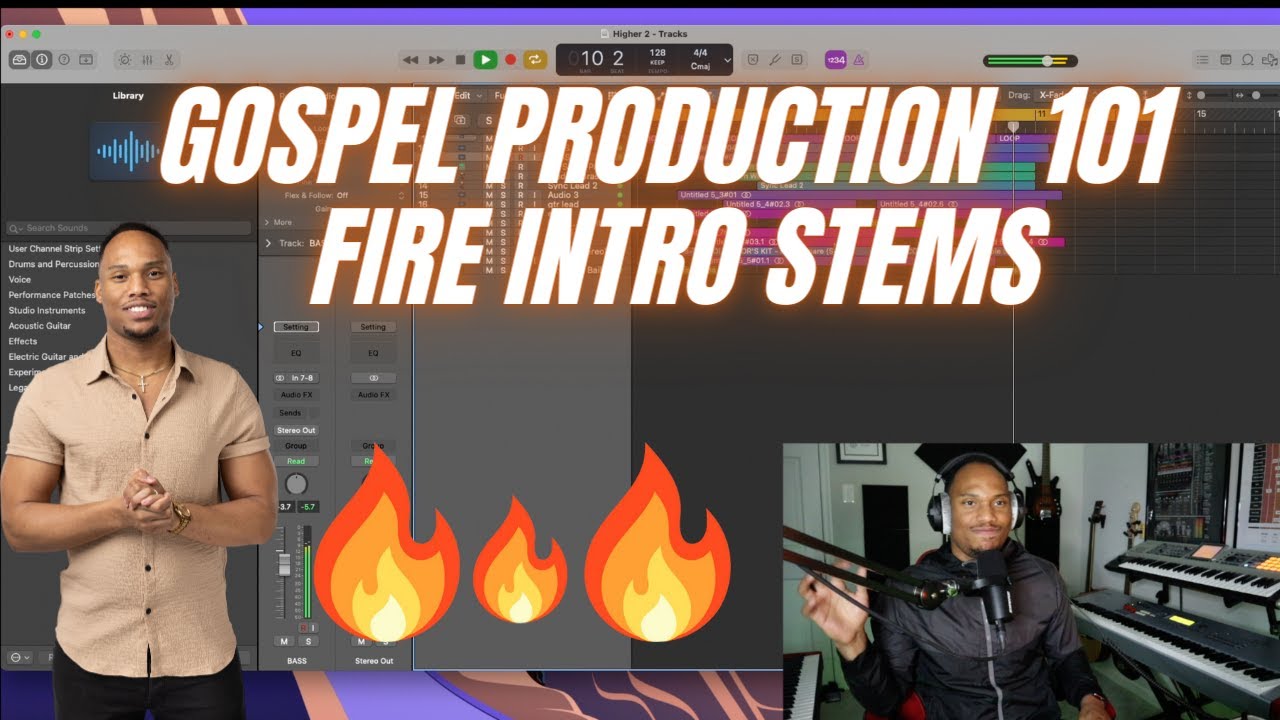 How To Make A Fire Gospel Intro For Church