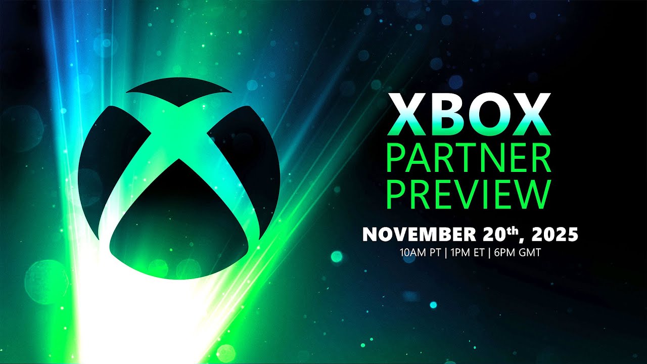 Xbox Partner Preview Livestream (November 2025)