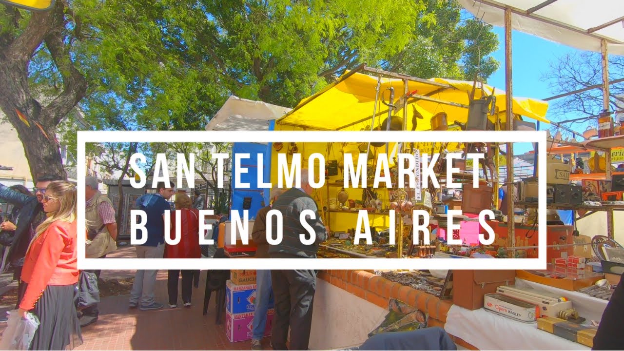 Argentina Buenos Aires | San Telmo Market Tour