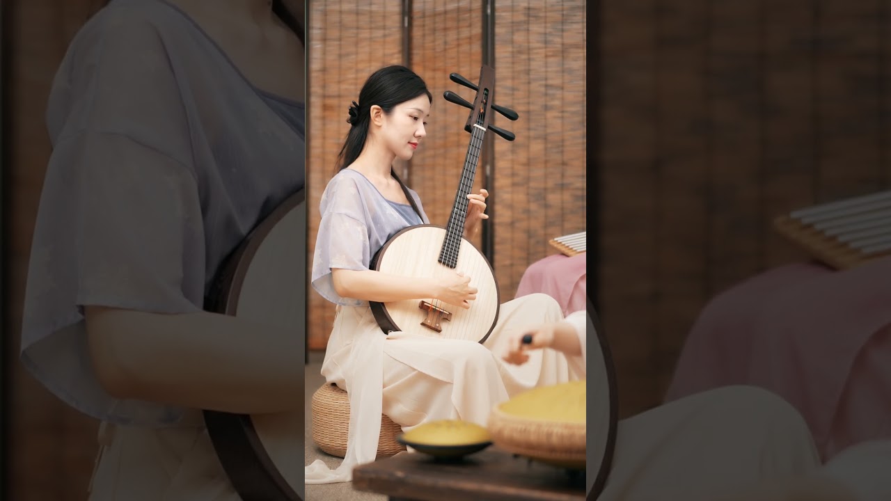 The Language of Pipa 琵琶语 - Steel Tongue Drum & Zhongruan & Bell Tree cover   #instrumental #music