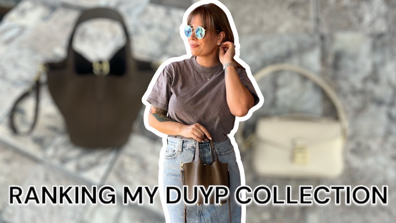 RANKING MY DUYP HANDBAG & SLG COLLECTION - OH NO 😬 I FOUND A FLAW IN MY BAG WHILE FILMING