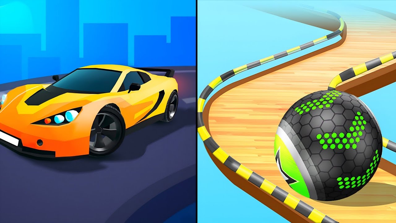 Race Master Vs Going Balls - Up To Max Level SpeedRun Gameplay Walkthrough 