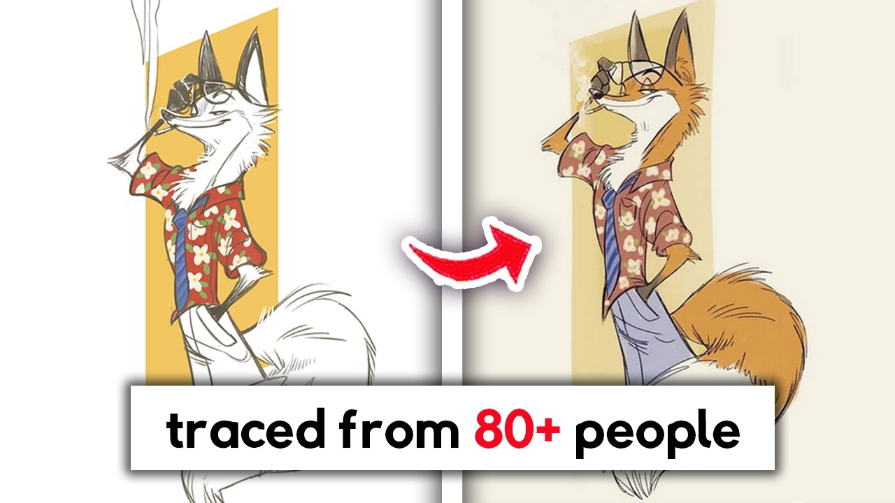 This Artist TRACED Art For 5+ Years...