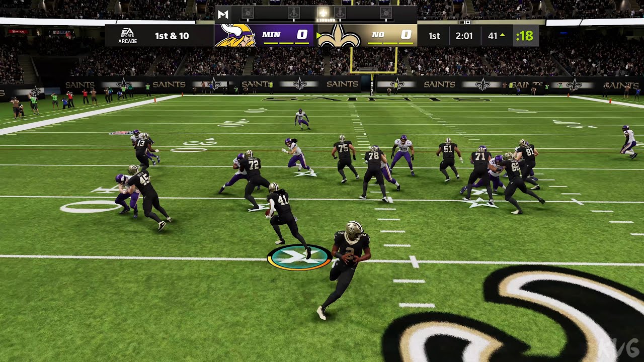Madden NFL 22 - Minnesota Vikings ​vs New Orleans Saints ​- Gameplay (PS5 UHD) [4K60FPS]