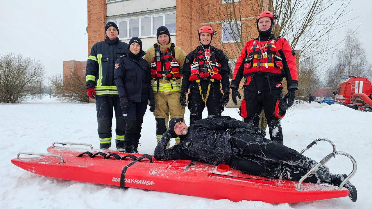Prevencinis užsiėmimas „Būk saugus ant ledo“