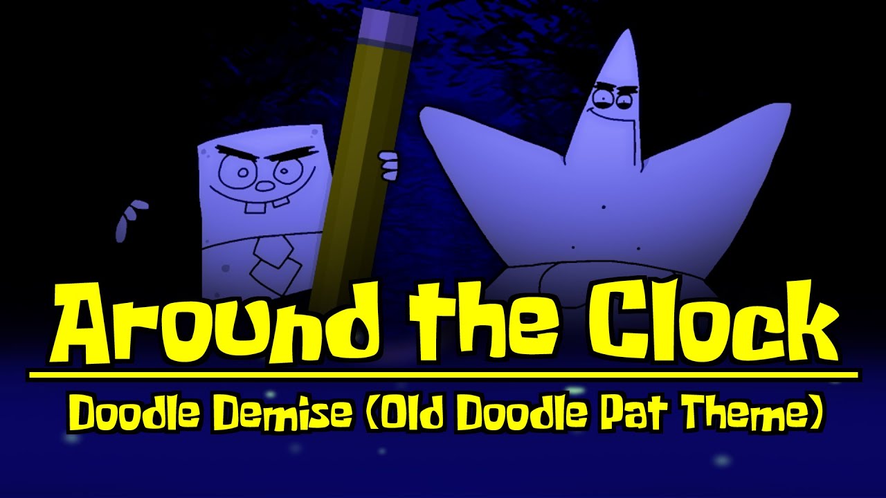 DOODLE DEMISE | Around the Clock at Bikini Bottom (Dave Microwaves Games)
