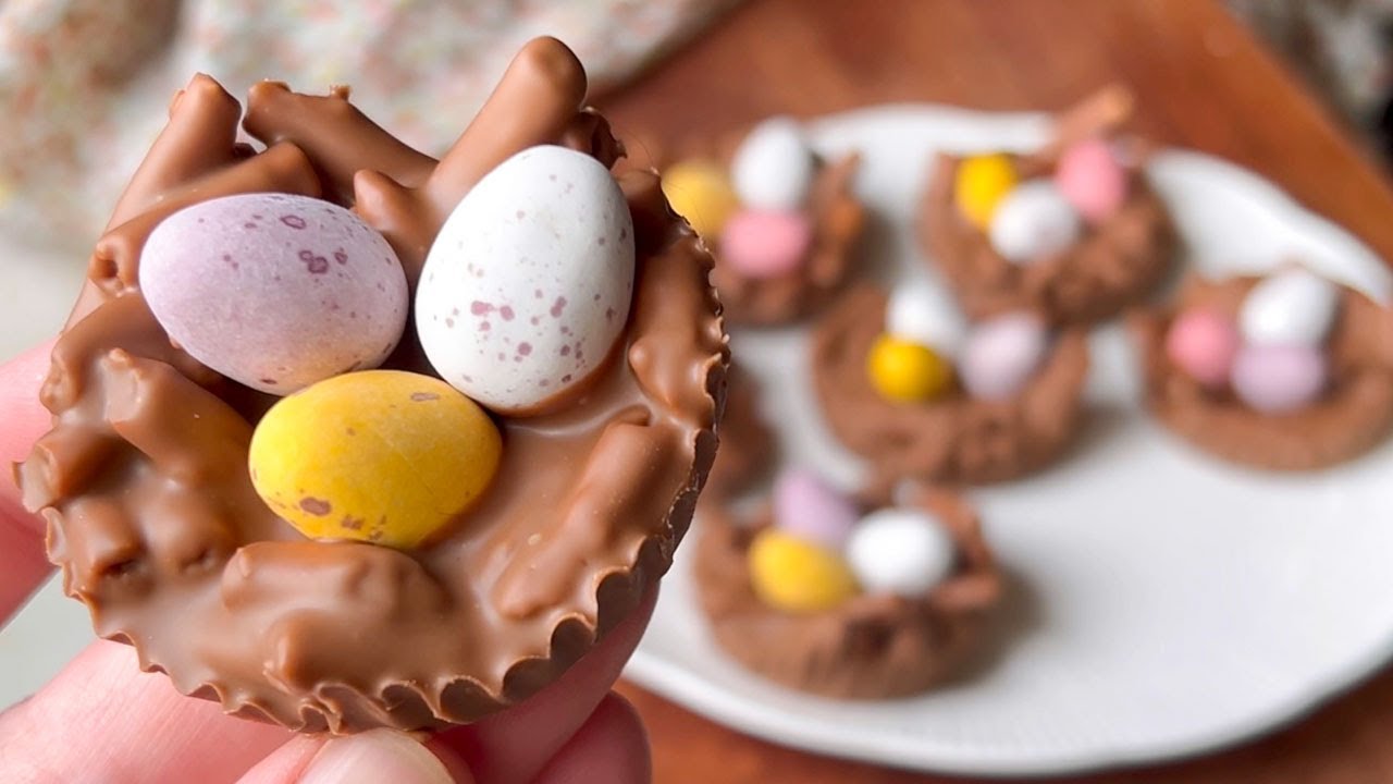 Nids de P&acirc;ques : 3 Ingr&eacute;dients / Recette Minute / Du plaisir pour toute la famille !