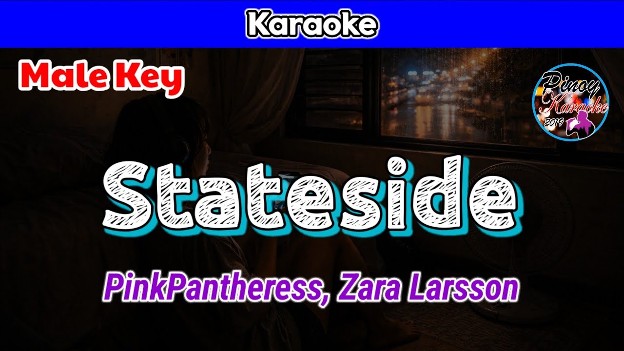 Stateside + Zara Larsson by PinkPantheress and Zara Larsson (Karaoke : Male akey)
