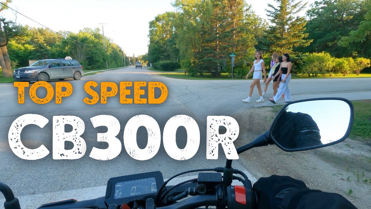 Honda CB300R 2022 Top Speed #honda #hondacb300r #motovlog