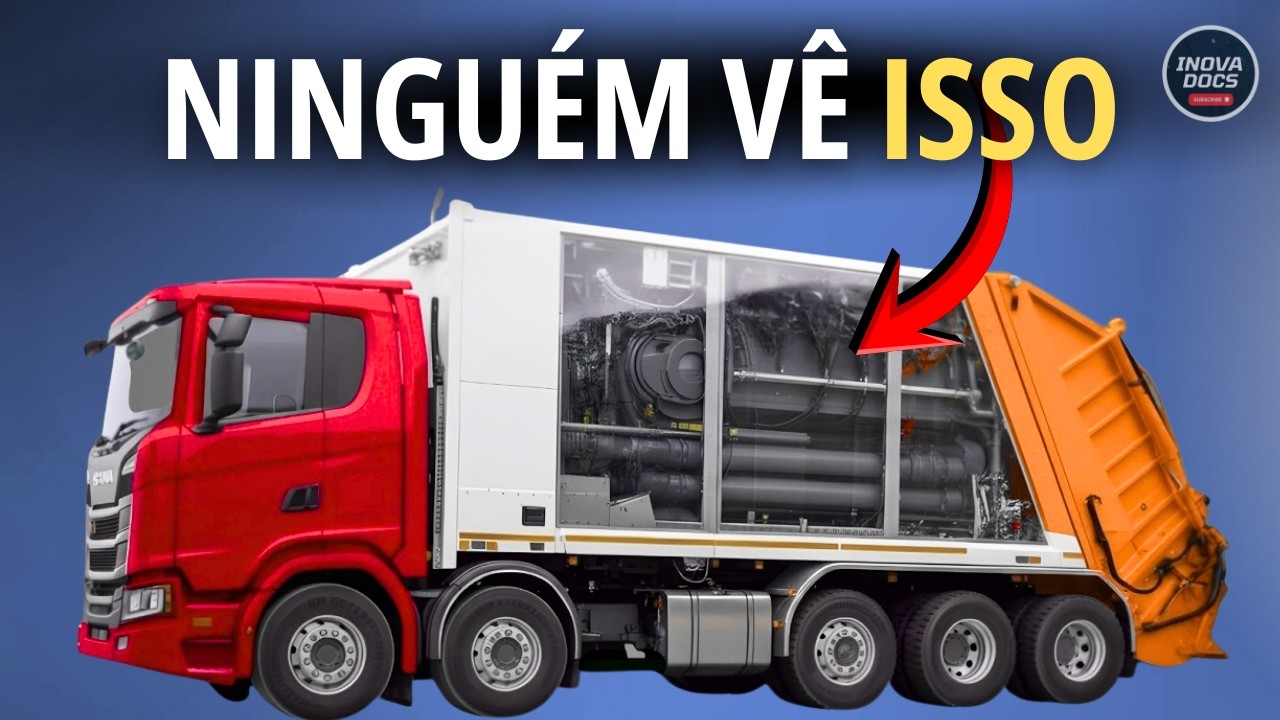 O Sistema Brutal Que Faz um Caminhão de Lixo Funcionar