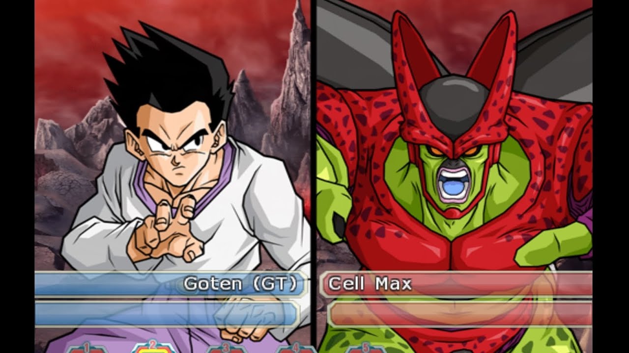 Team Goten GT vs Cell Max (BT4)