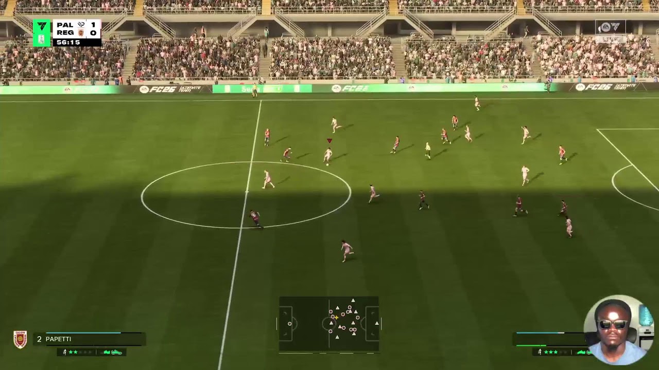 PS5 PRO SERIE BKT CUP PARLEMO VS REGGIANA  FC26