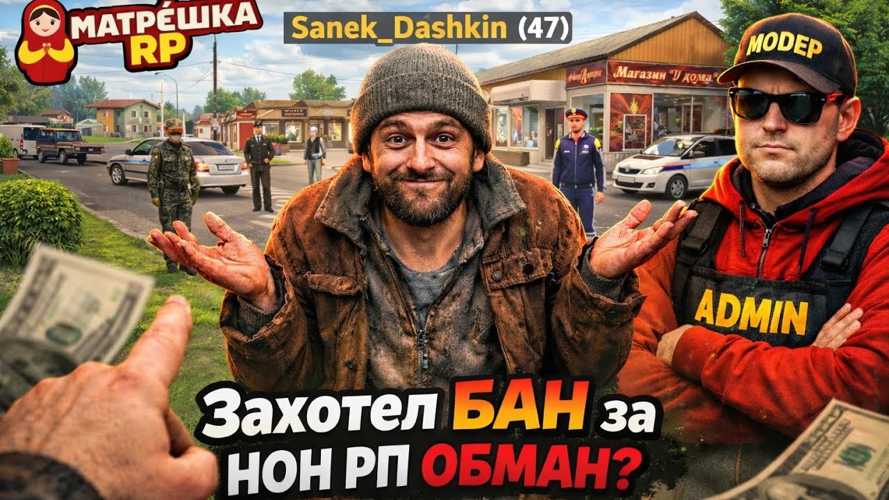 #Матрёшка рп, Как #обманывают игроки и что с ними делают потом #Админы?