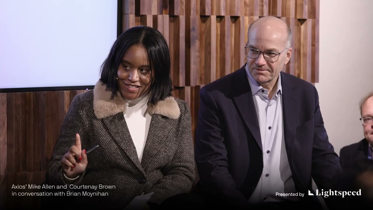 Axios’ Mike Allen & Courtenay Brown in conversation with Bank of America’s Brian Moynihan