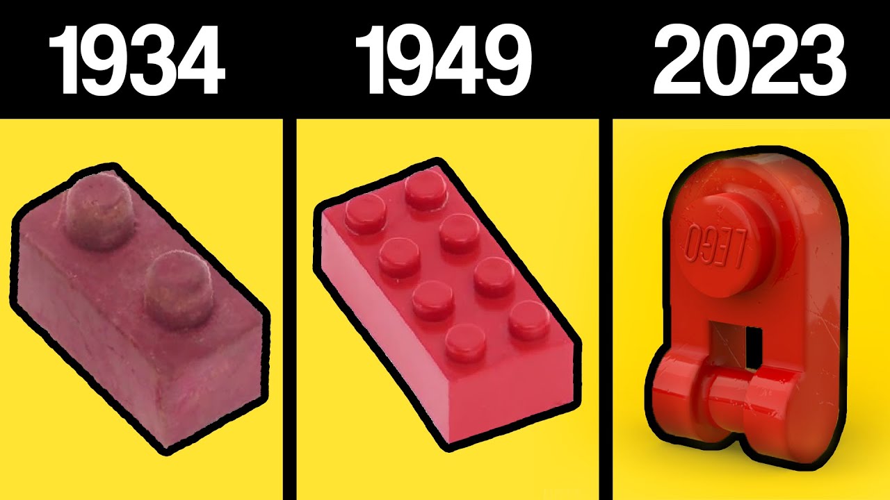 Хаотическая эволюция кубиков LEGO...