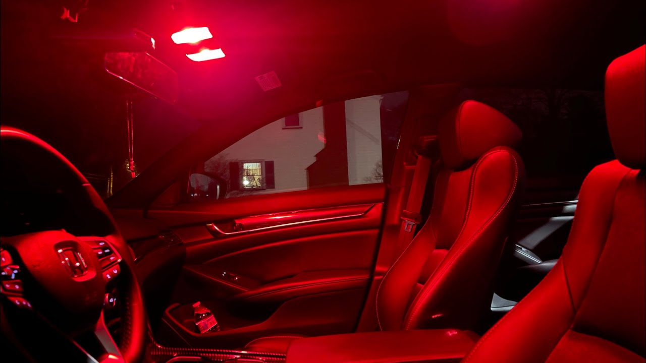 2018-2022 honda accord new dome lights are a must!