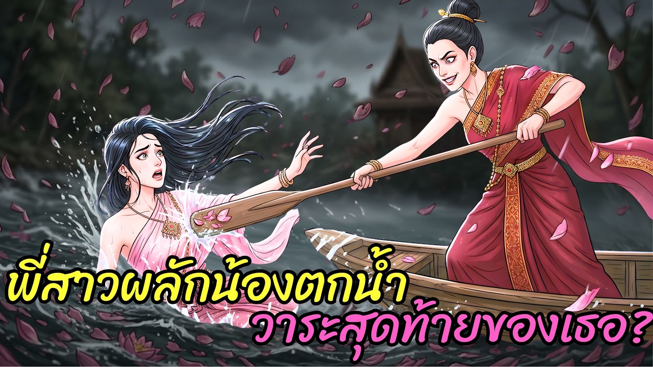 ช็อกงานแต่ง! พี่สาวผลักน้องจมน้ำ แต่น้องรอดมาแฉความจริง