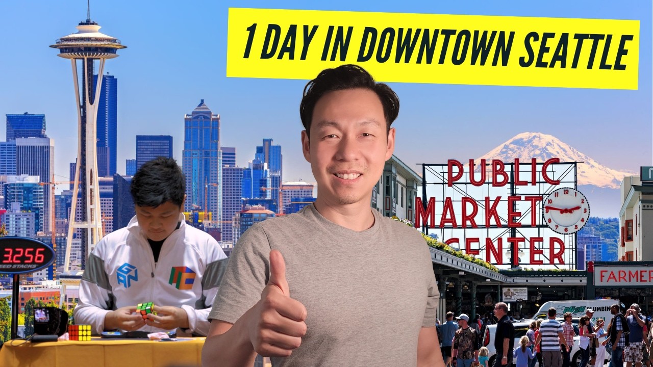 Our ULTIMATE Day Trip at Downtown Seattle