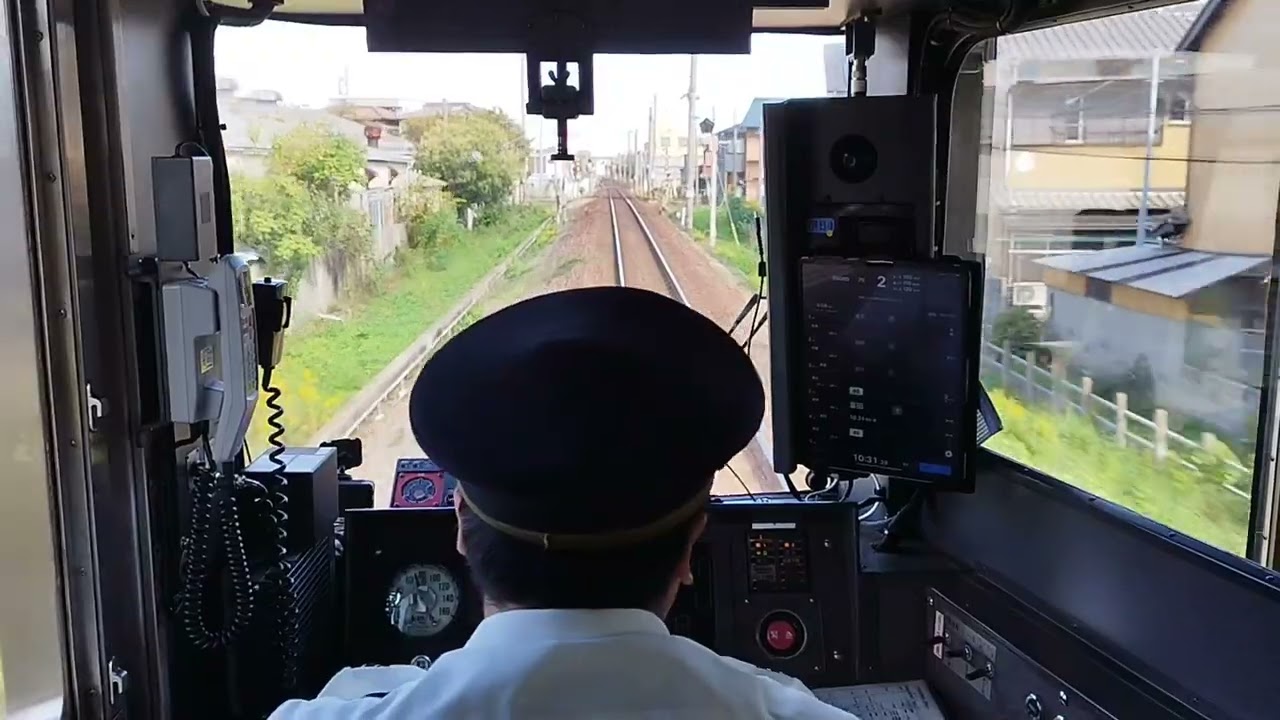 快速みえ6号　運転席かぶりつき
