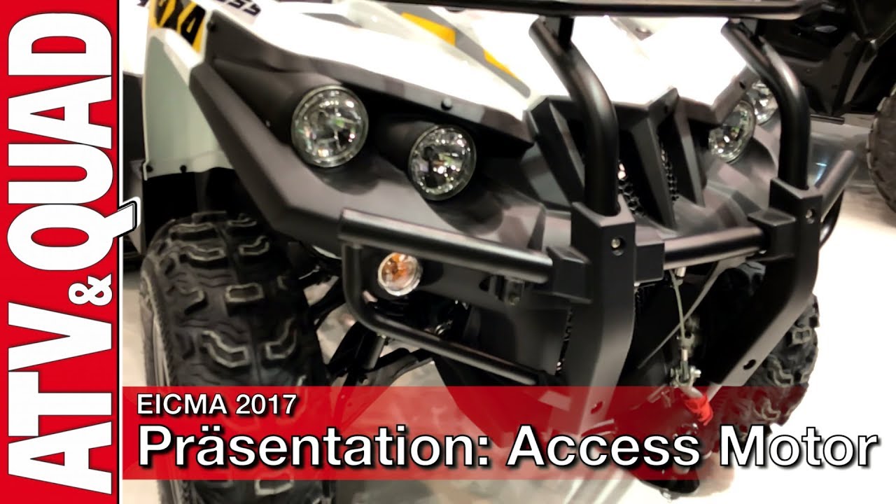Präsentation auf der EICMA 2017: Access Motor
