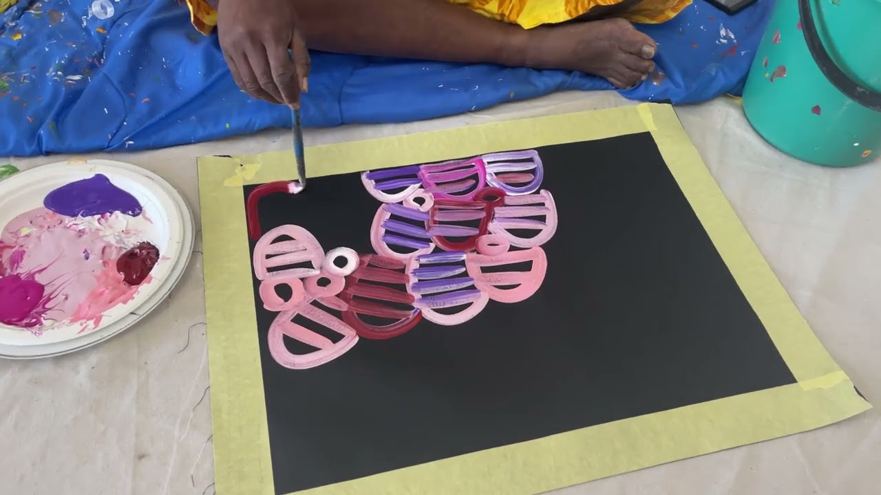 Louise Numina painting compilation