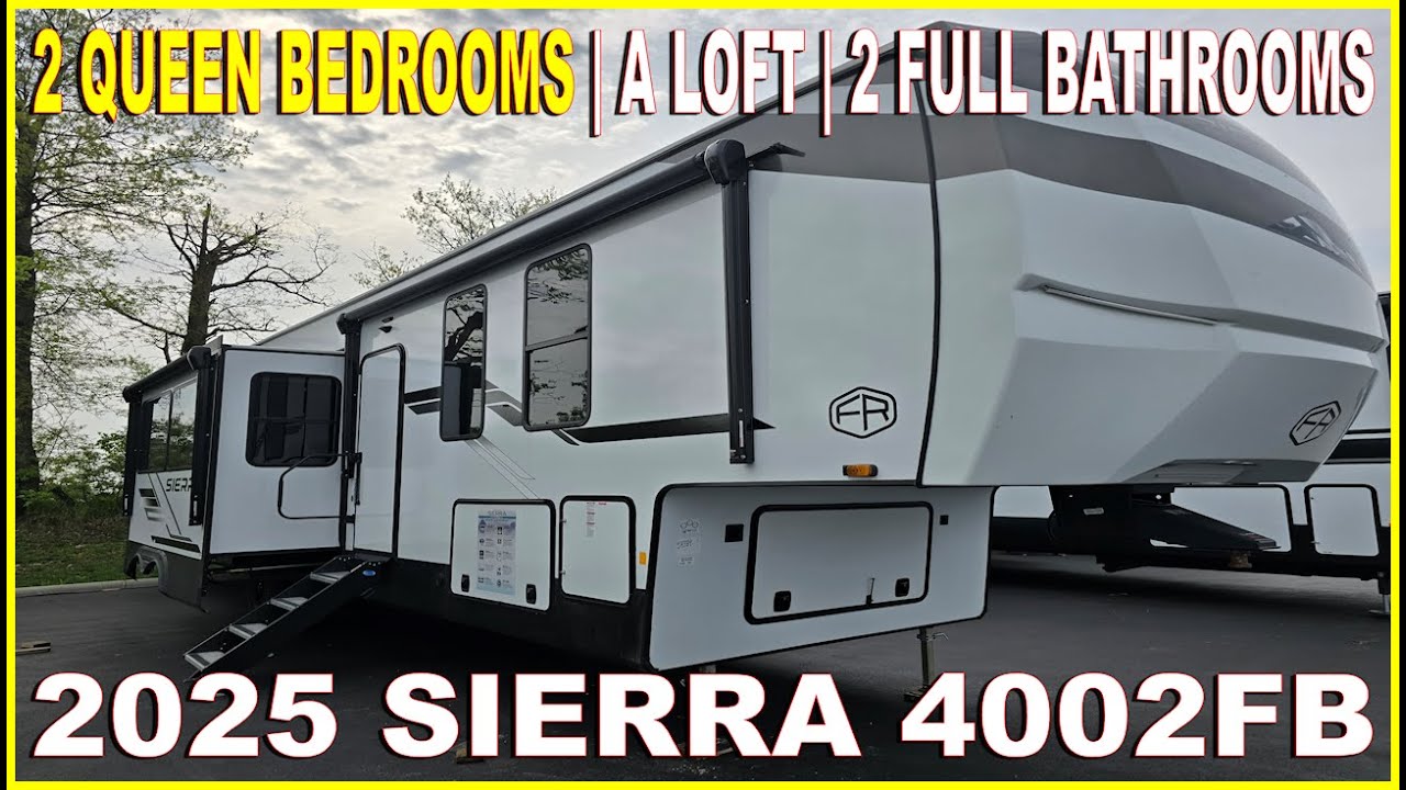 2025 Sierra 4002FB 2 bedroom 2 bathroom Fifth Wheel by Forestriver RV & Sold by Couch's RV Nation