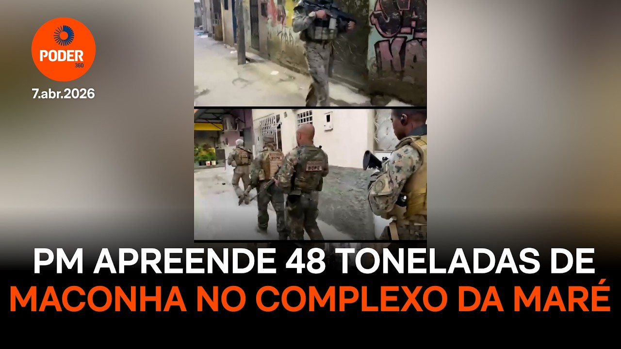 PM apreende 48 toneladas de maconha em opera&ccedil;&atilde;o no Complexo da Mar&eacute;