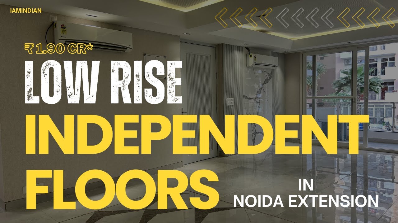Nirala Aspire Gold LOW RISE FLOORS in Noida Extension | 3 BHK 1784 sq ft ₹1.90Cr