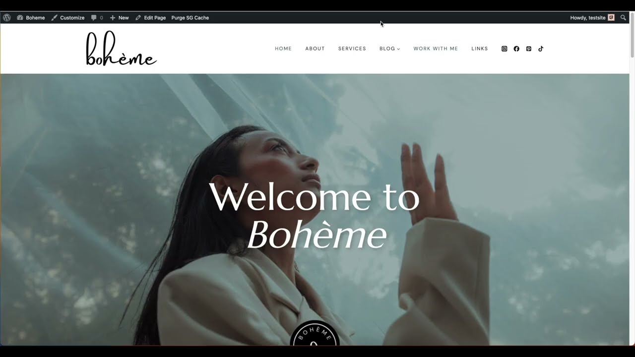 How to Edit & Customize Boheme Theme  - Kadence Child Theme - CodeConfetti