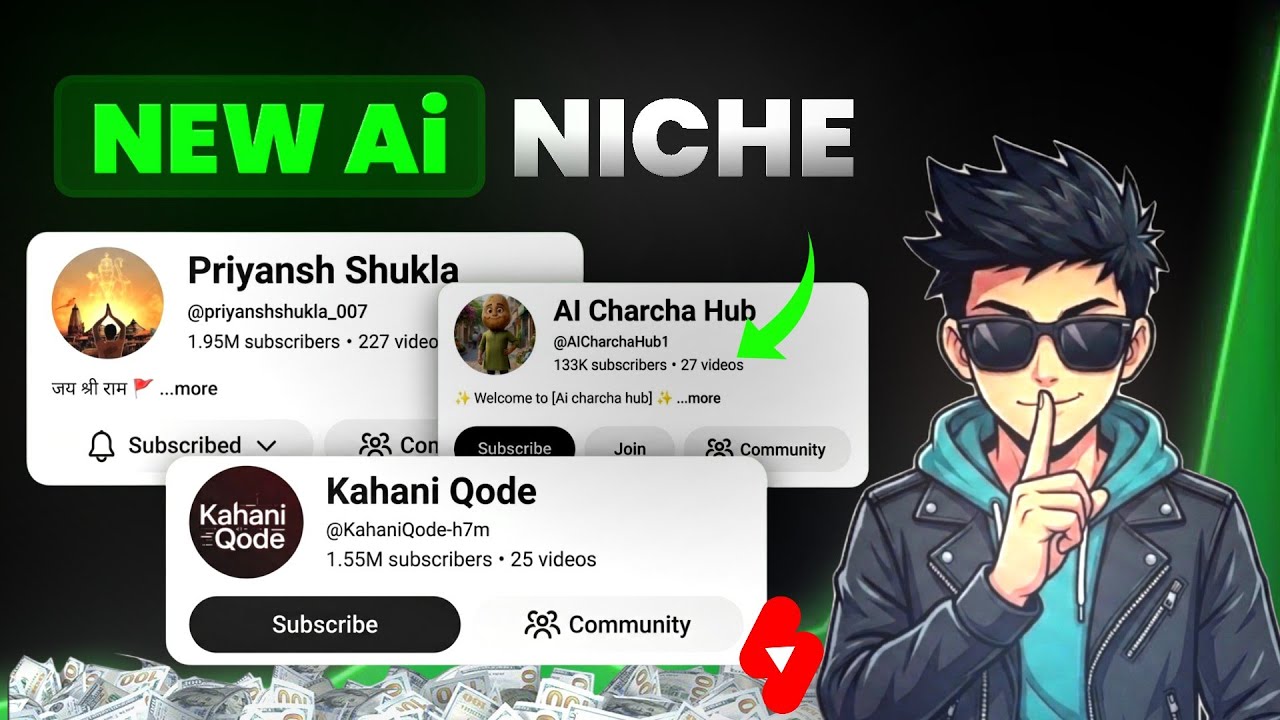 Top 10 AI YouTube Niches 2026! High RPM AI Niches