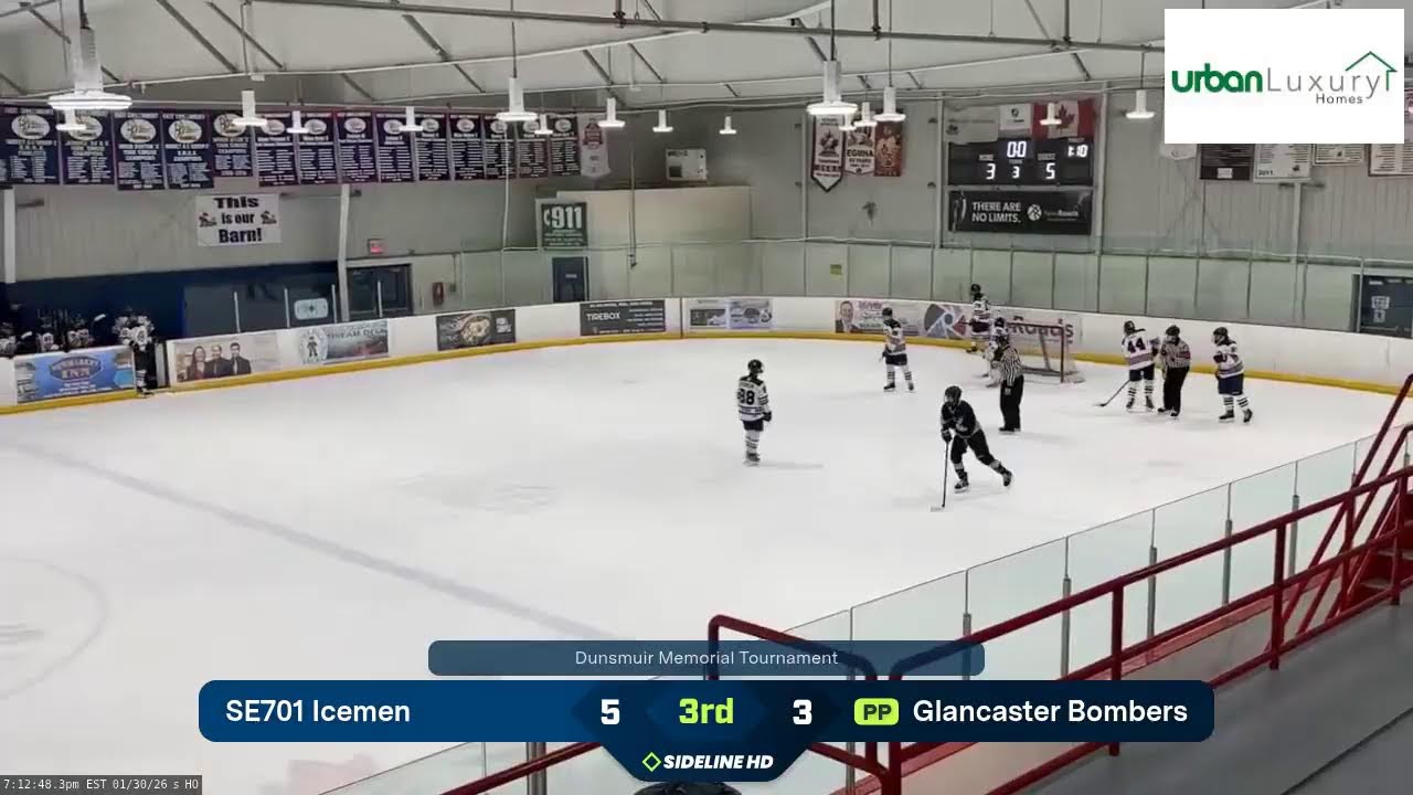 SE701 Icemen @ Glancaster Bombers (2026.01.30)