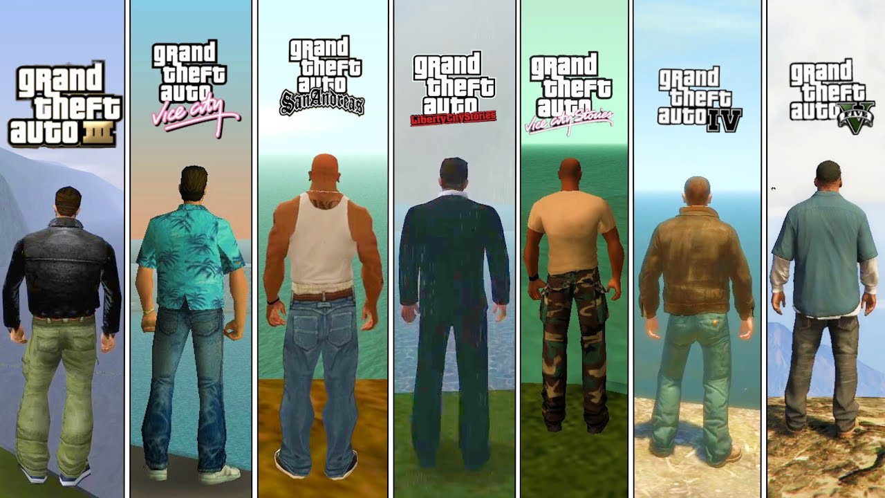 Jumping from the Highest Mountain in All GTA Games