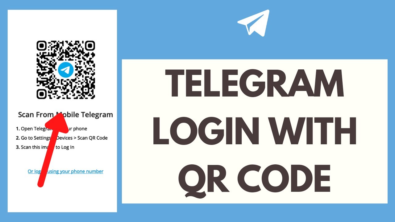 Вход в Telegram с помощью QR-кода | Как войти в Telegram на ПК с помощью QR-кода