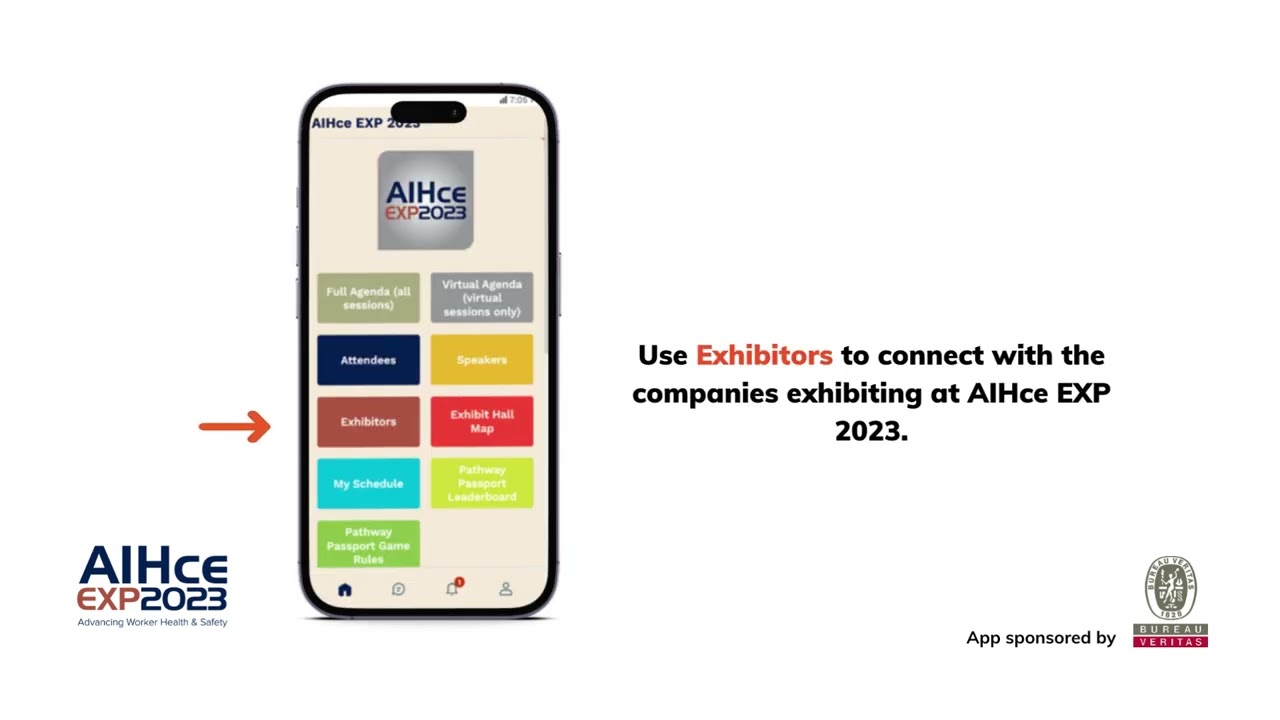 How to Navigate the AIHce EXP 2023 App
