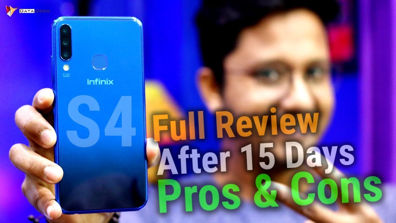 Infinix S4 Full Review After 15 Days with Pros & Cons | Impressive Camera @ 9K | HINDI | Data Dock