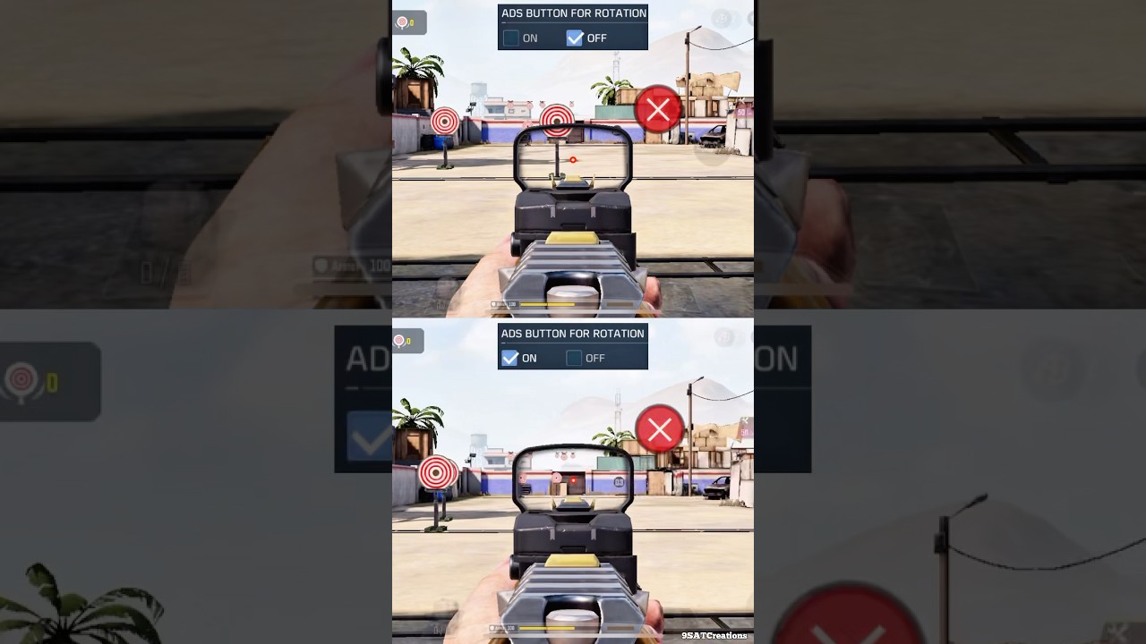 Best Setting To Improve ADS Aim In CODM #shorts #trending #codm