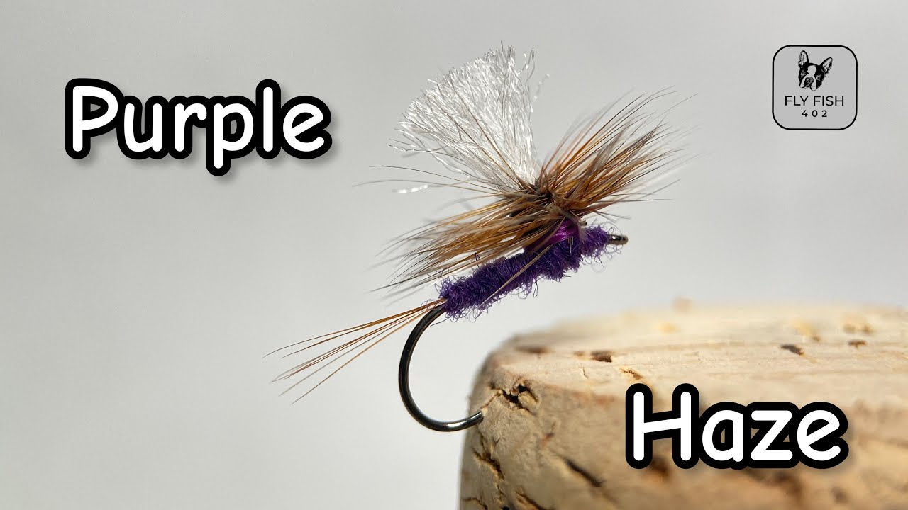 Purple Haze | Fly Tying Tutorial | Dry Fly Pattern