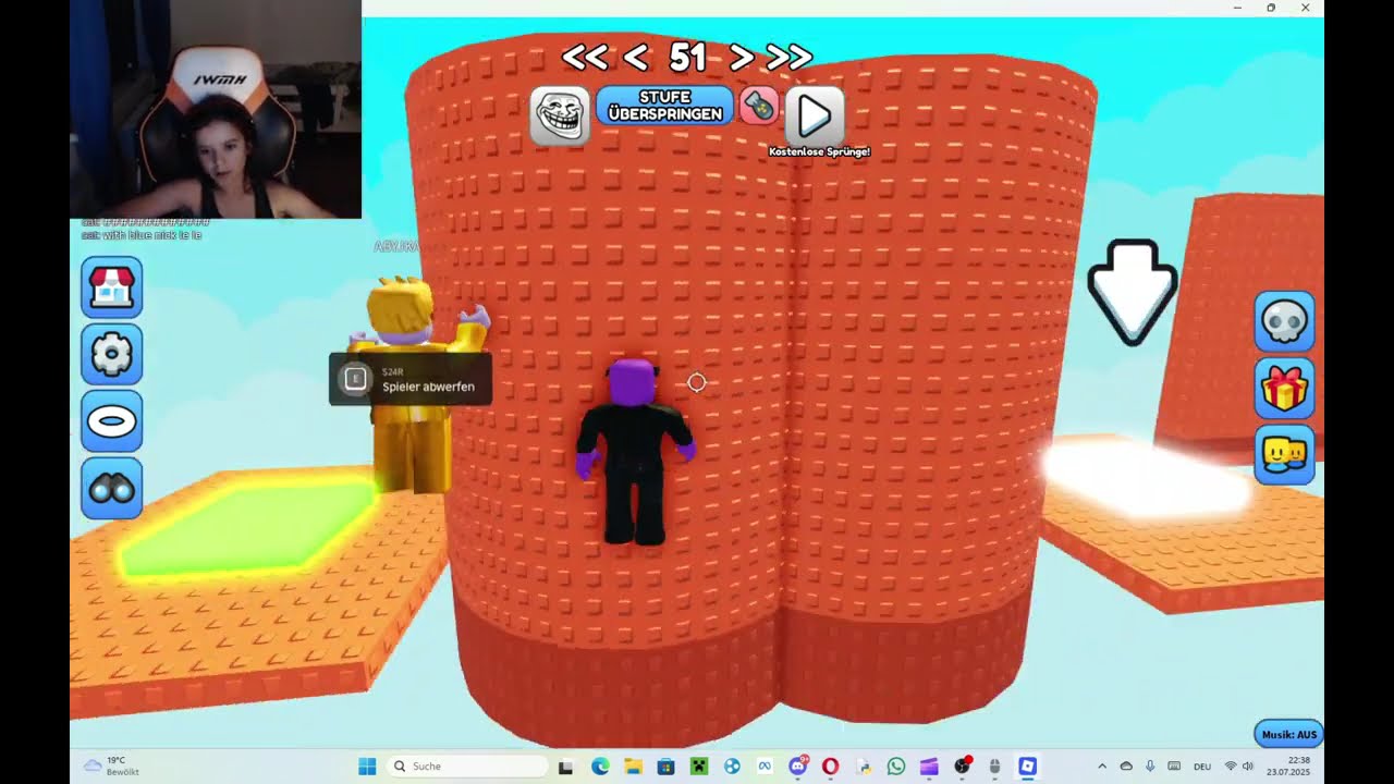 in todays video im gonna be playing a obby