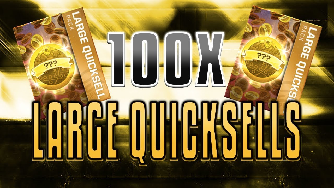 100 LARGE QUICKSELLS!!!! MOST INSANE PACK OPENING YET!