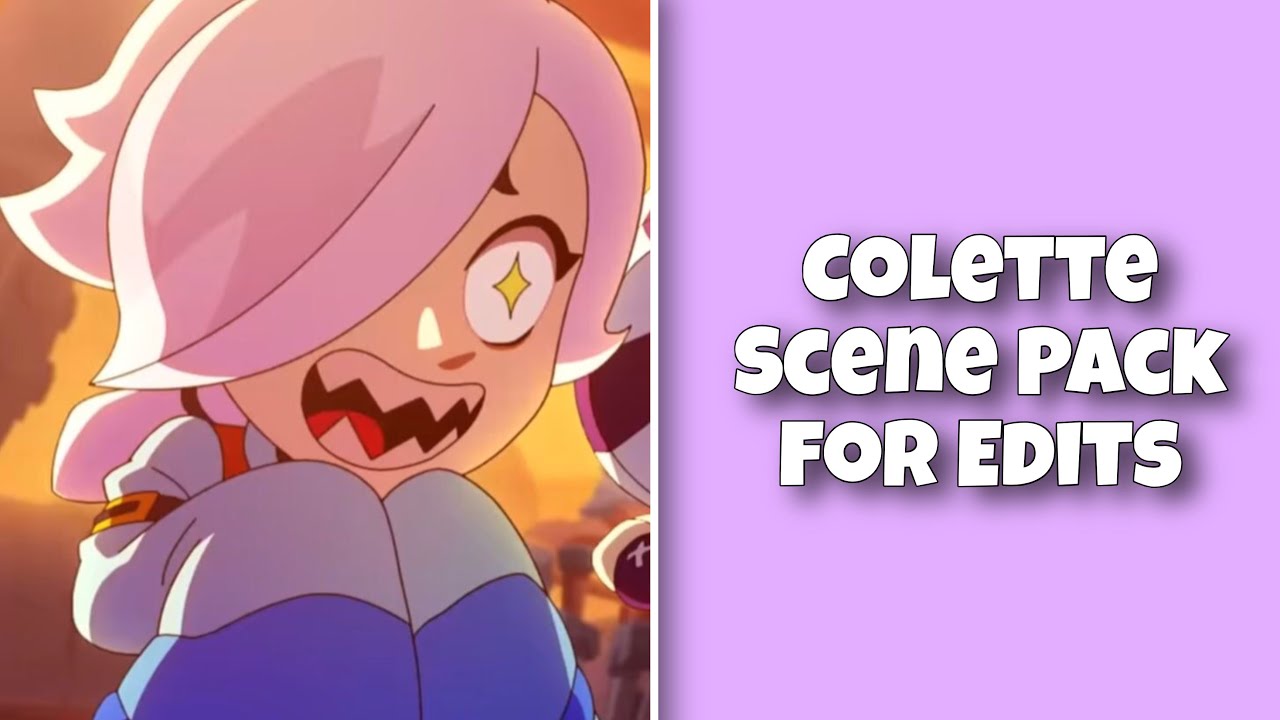 Colette - Brawl Stars || Scene Pack for Edits (FREE TO USE!)