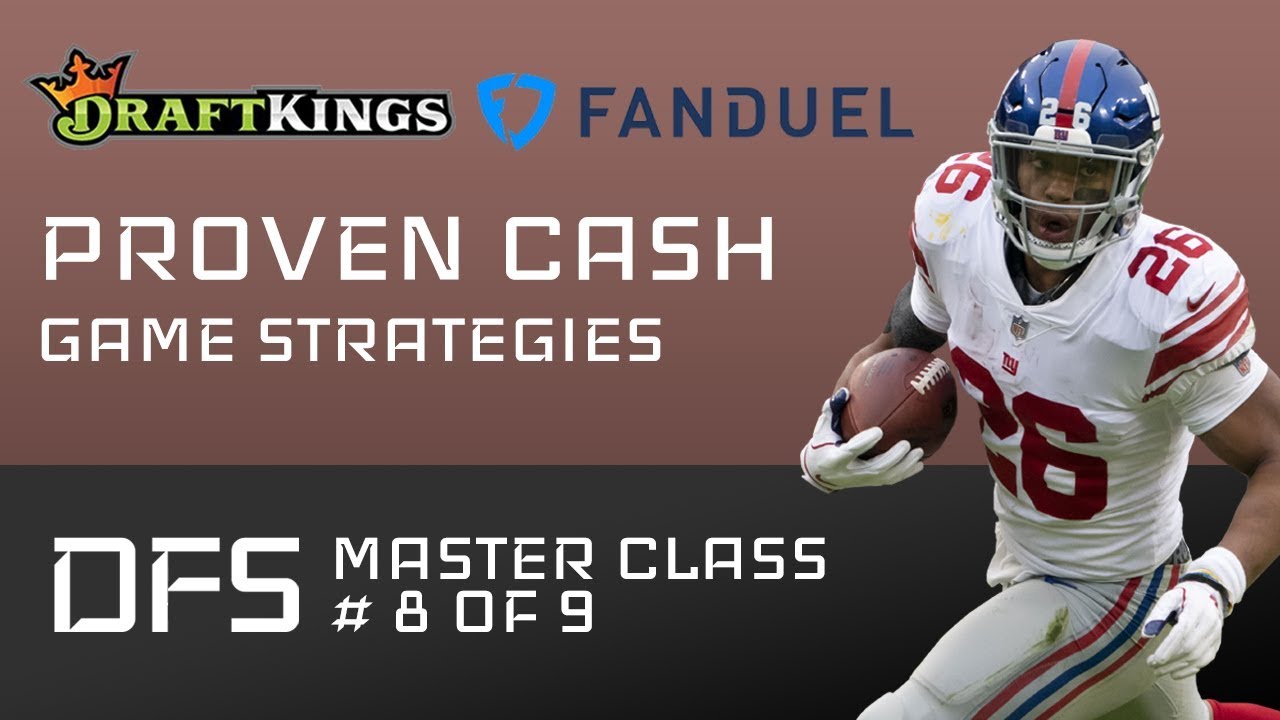 How to Win NFL DFS Cash Games on DraftKings & FanDuel