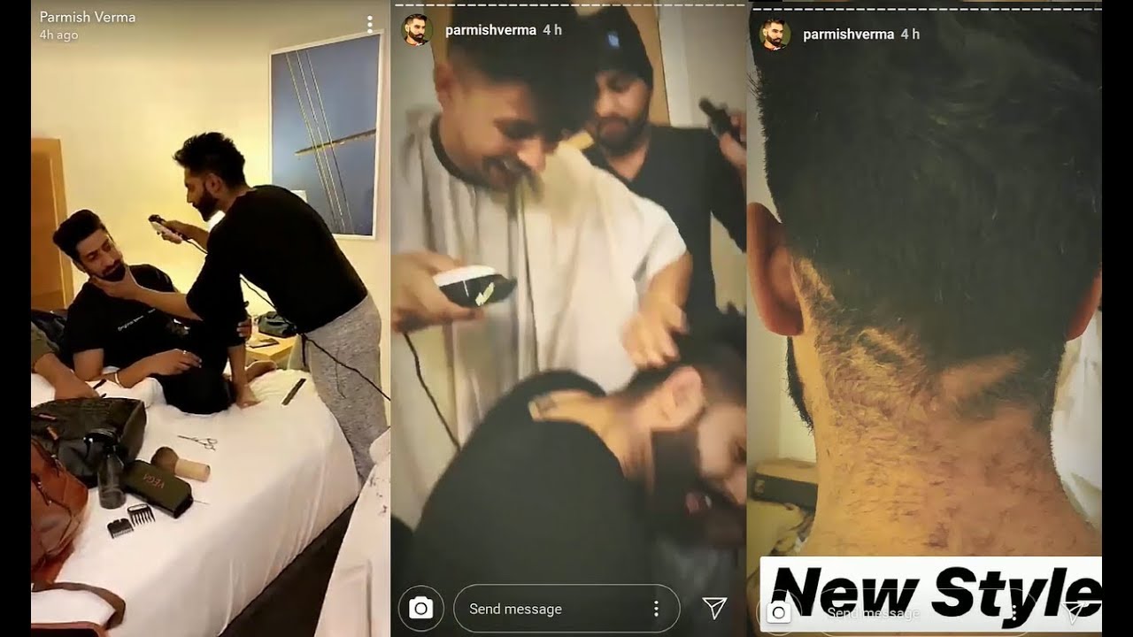 Parmish Verma Funny Hair Cut by Laddi , Bhullar